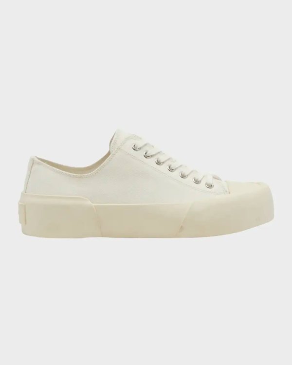 Low-Top Canvas Sneakers