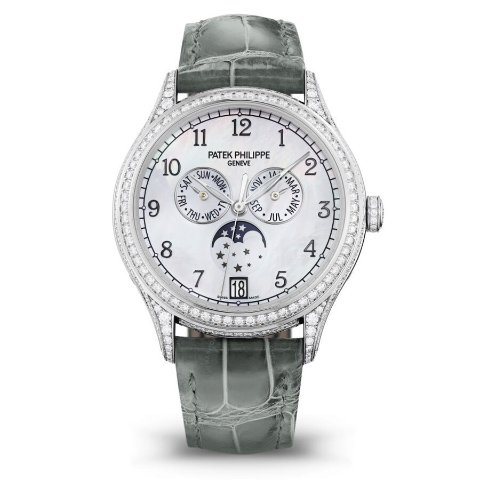 Patek PhilippeGrand Complications Automatic Diamond White Dial Watch 4948G-010