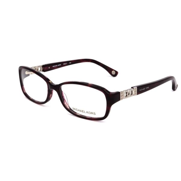 Michael Kors Women's Purple Rectangular Opticals SKU: MK217-502-54 UPC: 883121693876