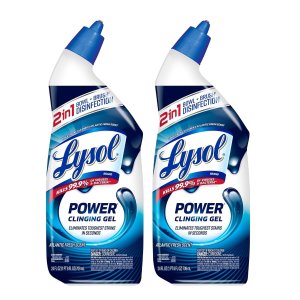 lysol 马桶清洁剂 超强清洁力 24 oz 2瓶装