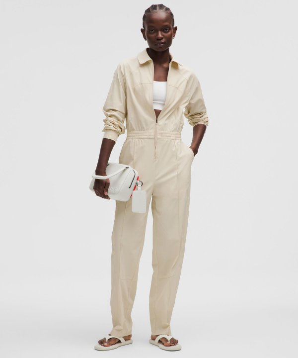 SLNSH Lightweight Woven Jumpsuit