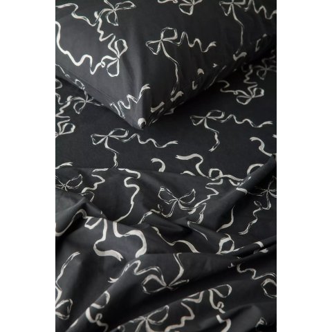 彩绘蝴蝶结床单套件