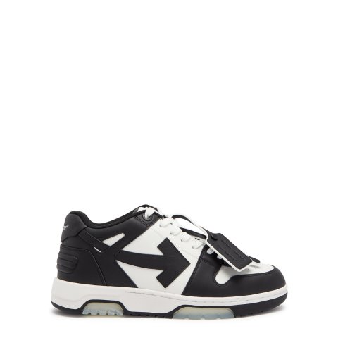 Off-WhiteNew Season Out Of Office leather sneakers