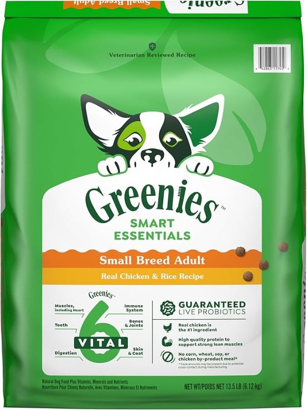  Small Breed High Protein Chicken Dog Food 13.5 lb