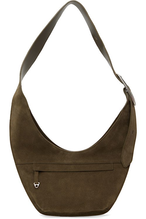 OPEN YY] / ☆ 25SS CURVE CROSSBODY BAG / KHAKI BROWN