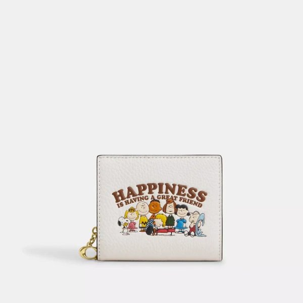 x peanuts snap wallet
