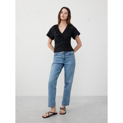 BANANAREPUBLIC【S】ニット　ブラック　羊毛100% 薄手 PLAY COMME des GARCONS(プレイコムデギャルソン) / ×INVADER
