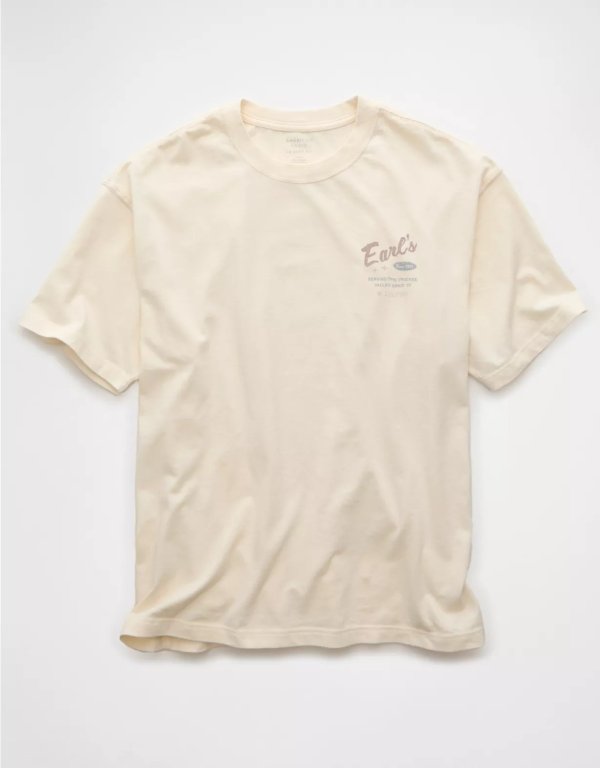 AE Boxy Food Graphic T-Shirt