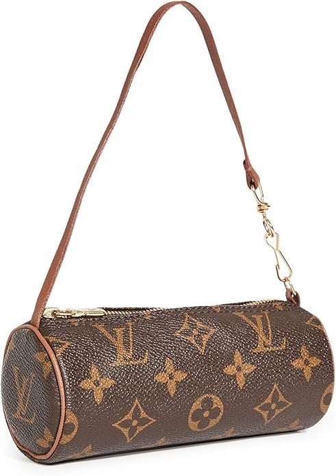 Women's Pre-Loved Papillon Pouch, Monogram