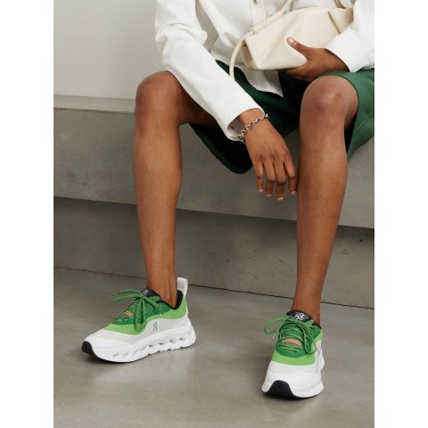 Loewe+ ON Cloudtilt 2.0 stretch recycled-knit sneakers | NET-A-PORTER