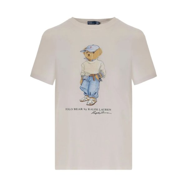 Bear-motif T-shirt