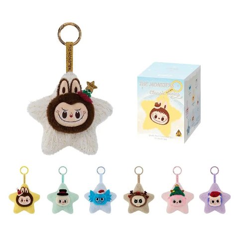 The Monsters 经典系列-闪闪毛绒挂件盲盒 1个