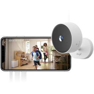Alaga 2K Indoor Security Camera for Bedroom, Pet/Dog/Baby Camera with Phone App