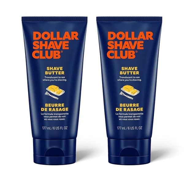 Dollar Shave Club Butter, For Sensitive Skin (Pack of 2)