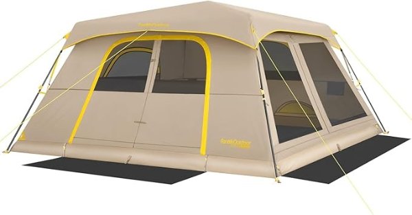 FanttikOutdoor Zeta C8 Lightweight Camping Tent 10 Person