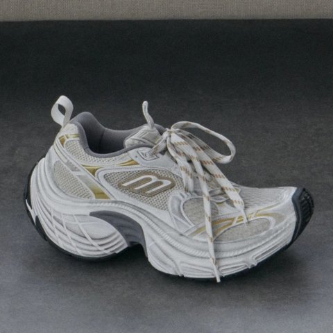 BALENCIAGA::サンダル:24[RESALE] Balenciaga 3XL Sneakers in off white colorway | Designer
