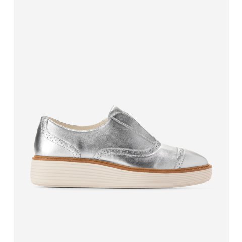 Cole HaanWomen s OriginalGrand Platform Slip-On Oxfords