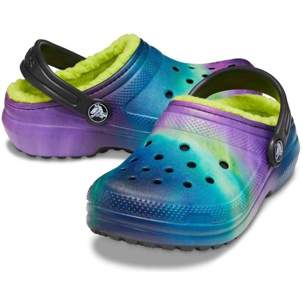 Crocs Kids' Classic Out of This World Lined Clogs | Kids' Slippers