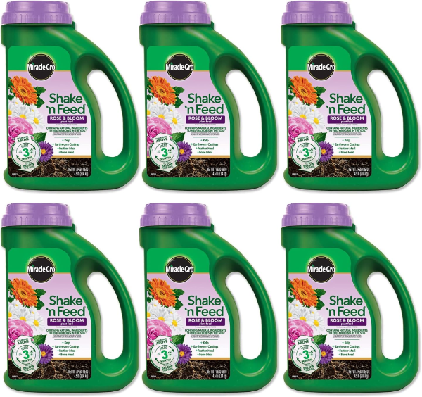Rose Plant Food Shake 'N Feed 4.5lb 6-Pack