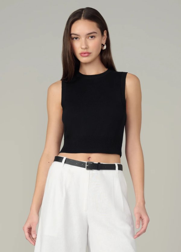 THE LAUREL SHRUNKEN SWEATER VEST