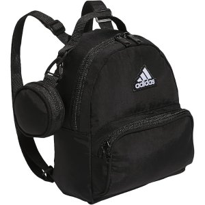 adidas  Mini背包 黑白款