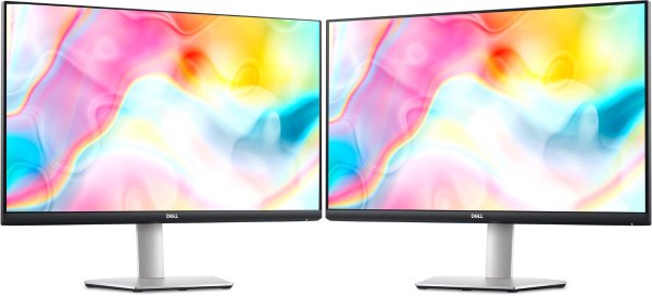 Dell 27 Plus QHD USB-C Monitor – S2722DC Dual Monitor Bundle