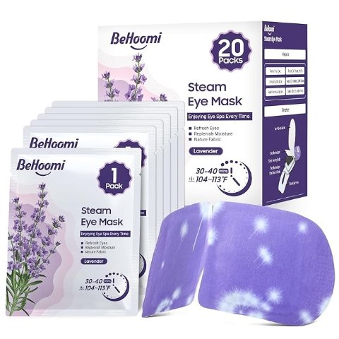 BeHoomi 蒸汽眼罩20片 薰衣草香