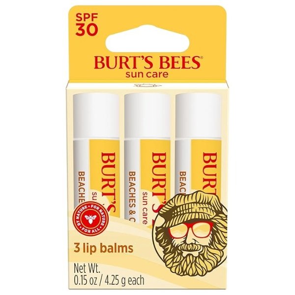SPF 30 润唇膏3件