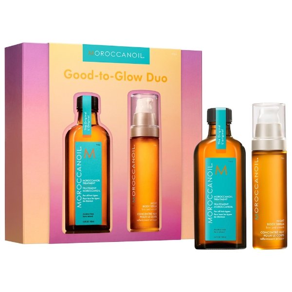 Good-to-Glow Moroccanoil Hair Treatment Set