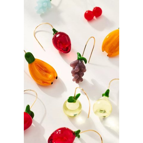 水果耳环 一对