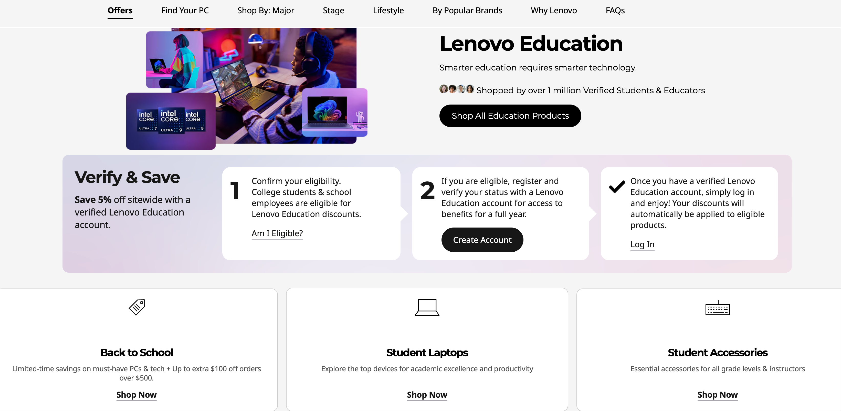 Lenovo Education PCs | Student Laptop Deals | Lenovo US