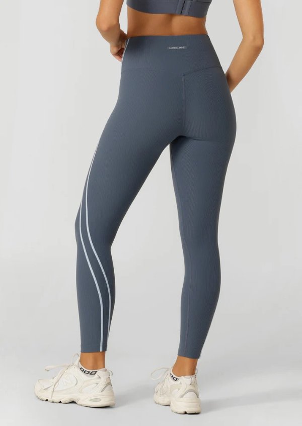 Second Nature Luxe Rib Ankle Biter Leggings | Lorna Jane