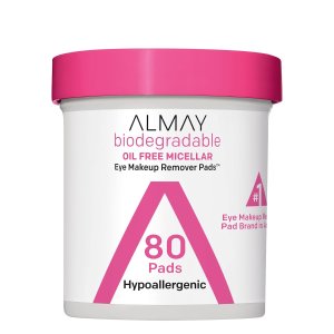 Almay Makeup Remover Pads Gentle 80 Count