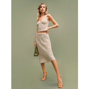 Reformation Ryan 小碎花两件套