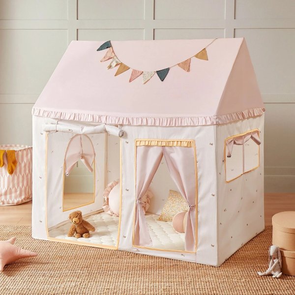 Tiny Land Sweet Citrus Play Tent Creamy White Pink