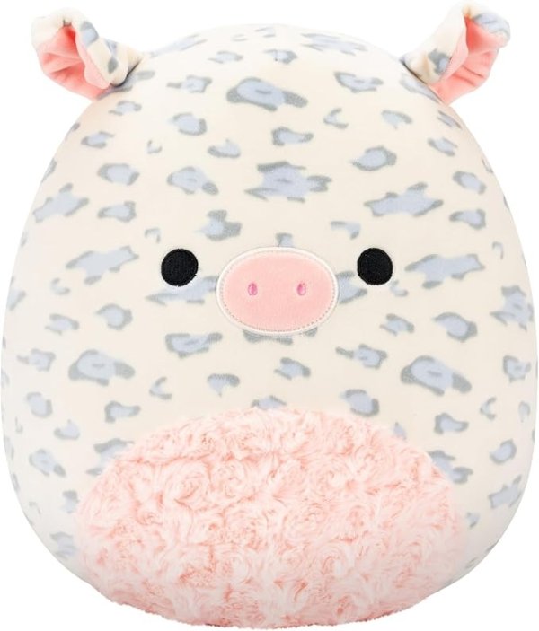 Rosie Pig Plush Pink Swirl Belly 12 Inch