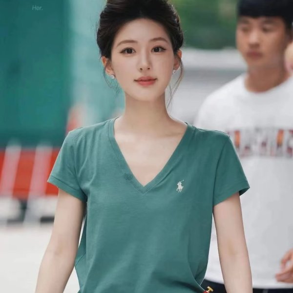 Classic Fit Cotton V-Neck T-Shirt