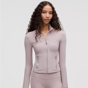  lululemon Define紫灰短款