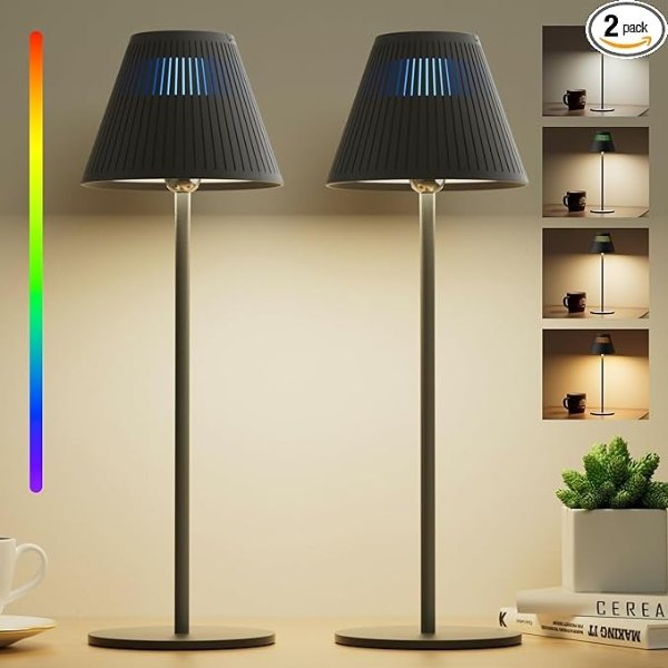 无线LED台灯 5200mAh 2件