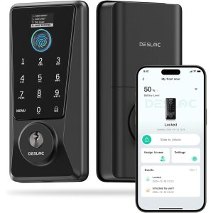 德施曼｜DESLOC D110 Plus 智能指纹门锁 