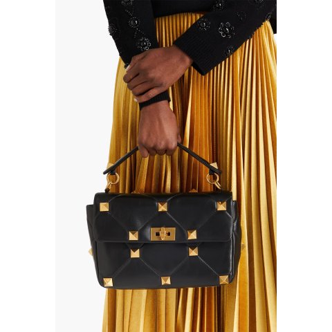 Roman Stud quilted leather shoulder bag
