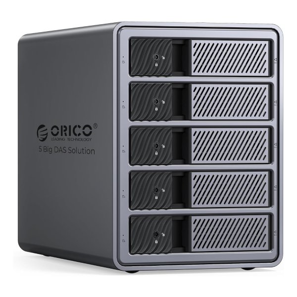 9858U3 5-Bay Hard Drive Enclosure USB 3.0 Aluminum