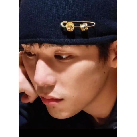 足金龙串饰 酷黑 王安宇同款