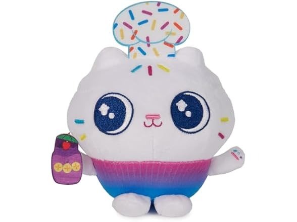 Gabby's Dollhouse Cakey Cat毛绒玩具 6英寸