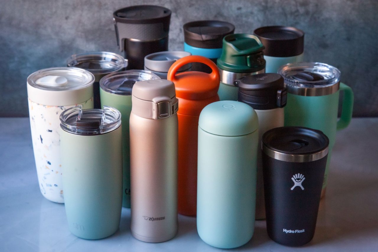 美国4款亲测好用的顶流保温杯！早上装的开...