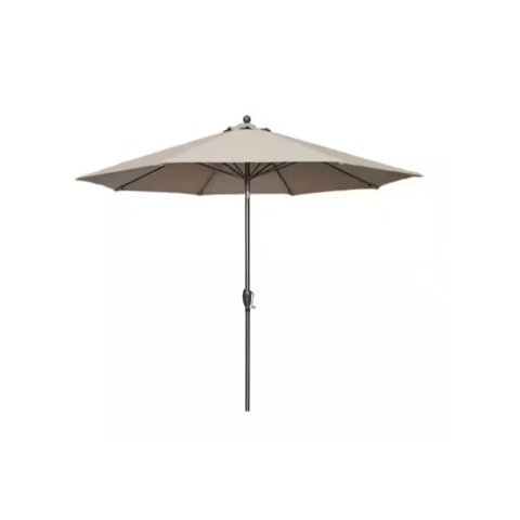 California Umbrella 9英尺圆形铝伞 摇柄倾斜