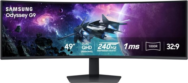 49" Odyssey G9 (G95C) DQHD 1000R  Monitor