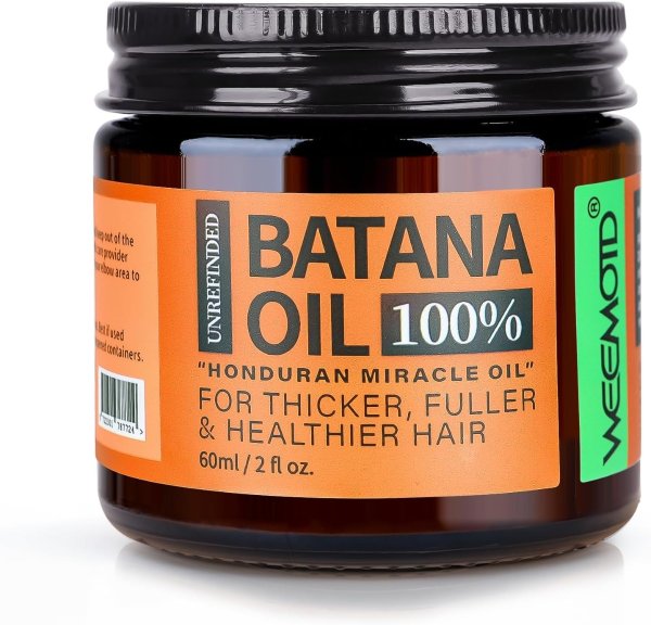 Dr Sebi Batana Hair Oil 100% Pure Organic 2 fl oz