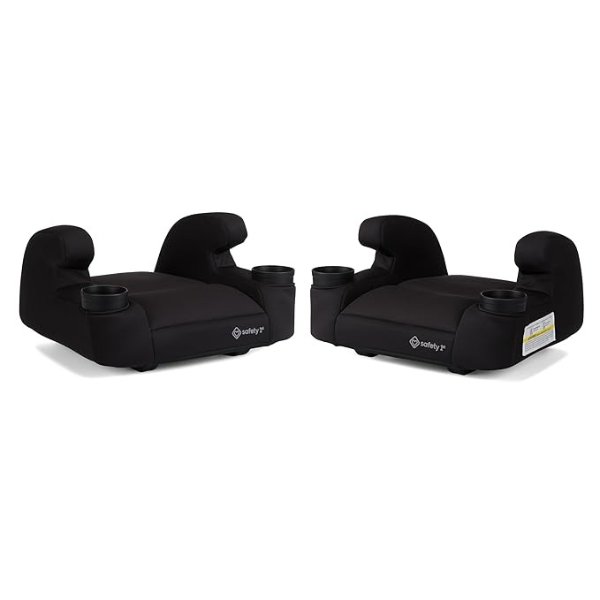  Comfort Ride Lite Booster Seat Pure Black 2-Pack