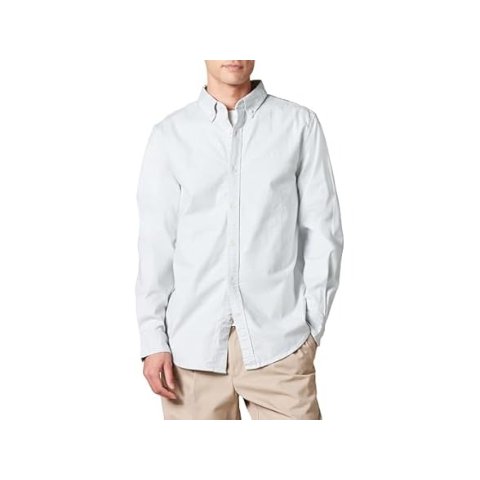 Amazon Essentials 男士牛津修身长袖衬衫